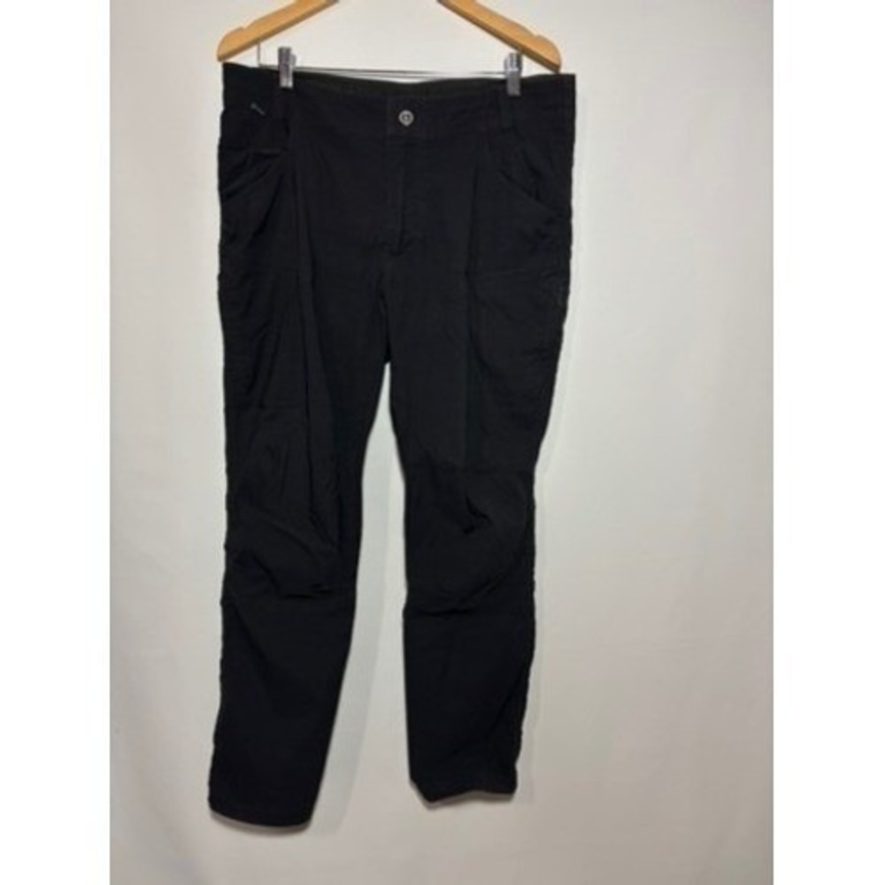 KUHL Men's Black/Gray Cargo Pants Sz‎ 36x29/30 Outdoor Hiking Adventure Gorpcore